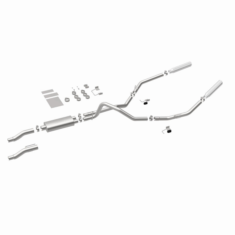 MagnaFlow 11 Ford F-150 3.7L/5.0L/6.2L SS Catback Exhaust Dual Split Rear Exit w/ 3.5in SS Tips MagnaFlow 11 Ford F-150 3.7L/5.0L/6.2L SS Catback Exhaust Dual Split Rear Exit w/ 3.5in SS Tips
