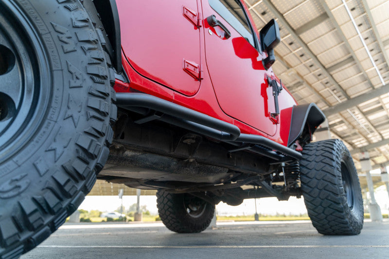 DV8 Offroad 07-18 Jeep Wrangler JK (4 Door Only) OE Plus Side Steps DV8 Offroad 07-18 Jeep Wrangler JK (4 Door Only) OE Plus Side Steps