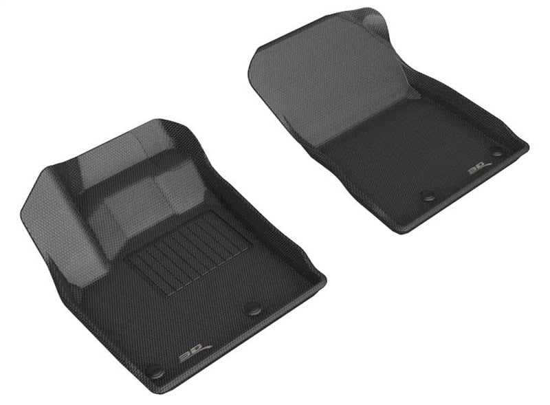 3D Maxpider 21-22 Nissan Rogue Kagu 1st Row Floormat - Black 3D Maxpider 21-22 Nissan Rogue Kagu 1st Row Floormat - Black