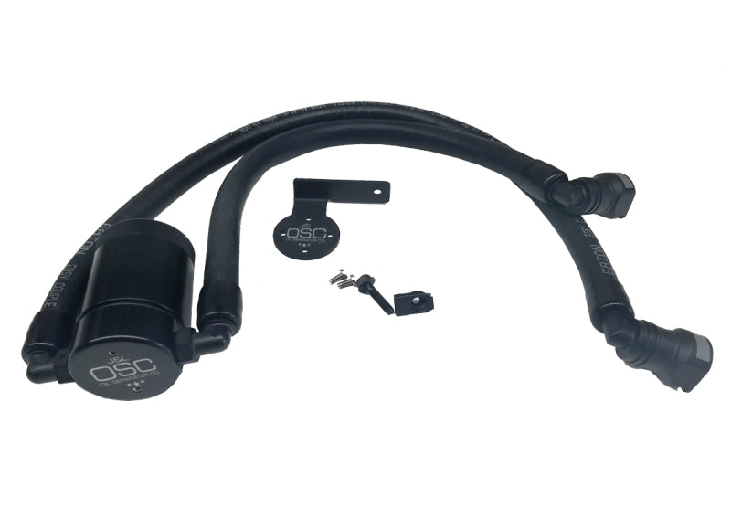 J&L 11-17 Ford F-150 5.0L / 11-14 Ford F-150 6.2L Driver Side Oil Separator 3.0- Black Anodized J&L 11-17 Ford F-150 5.0L / 11-14 Ford F-150 6.2L Driver Side Oil Separator 3.0- Black Anodized