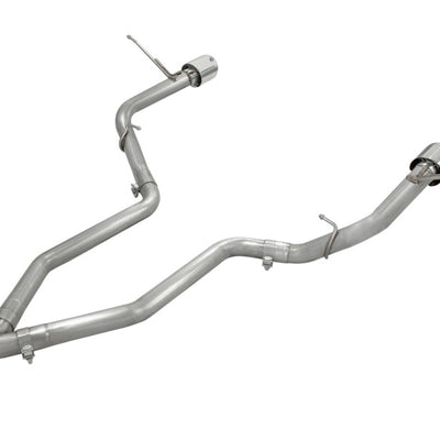 aFe MACHForce XP 14+ Jeep Grand Cherokee V6 3.0L (td) 2.5in DPF-Back 409SS Exhaust w/o Resonators