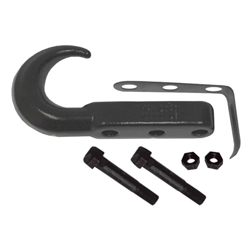Rugged Ridge 42-02 Jeep CJ / Jeep Wrangler Black Front Tow Hook Rugged Ridge 42-02 Jeep CJ / Jeep Wrangler Black Front Tow Hook