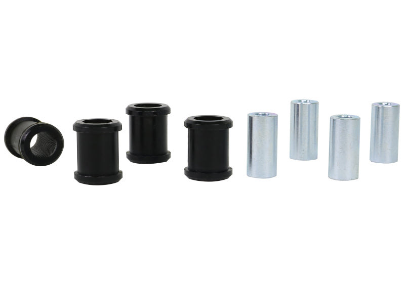 Whiteline Plus 7/03-11 Mazda RX8, 05+ Mazda Miata Rear Trailing Arm - Lower Bushing Kit Whiteline Plus 7/03-11 Mazda RX8, 05+ Mazda Miata Rear Trailing Arm - Lower Bushing Kit