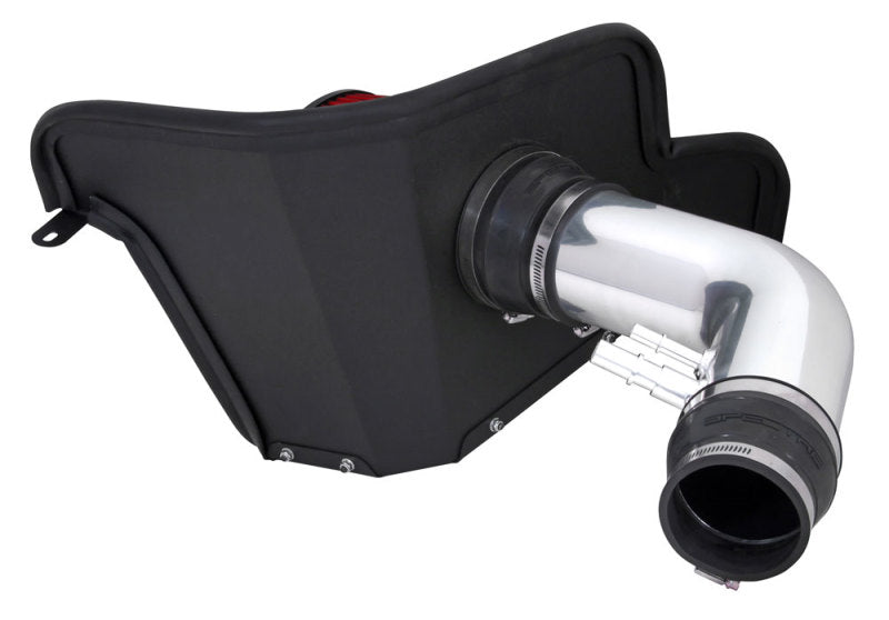Spectre 15-16 Ford Mustang V6-3.7L F/I Air Intake Kit - Polished w/Red Filter Spectre 15-16 Ford Mustang V6-3.7L F/I Air Intake Kit - Polished w/Red Filter