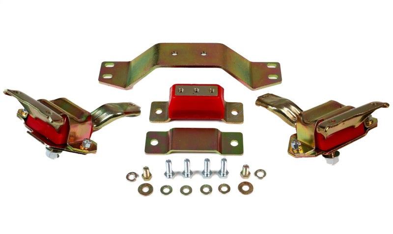 Energy Suspension 99-04 Ford Mustang 4.6L V8 Red Motor & Transmission Mount Set Energy Suspension 99-04 Ford Mustang 4.6L V8 Red Motor & Transmission Mount Set