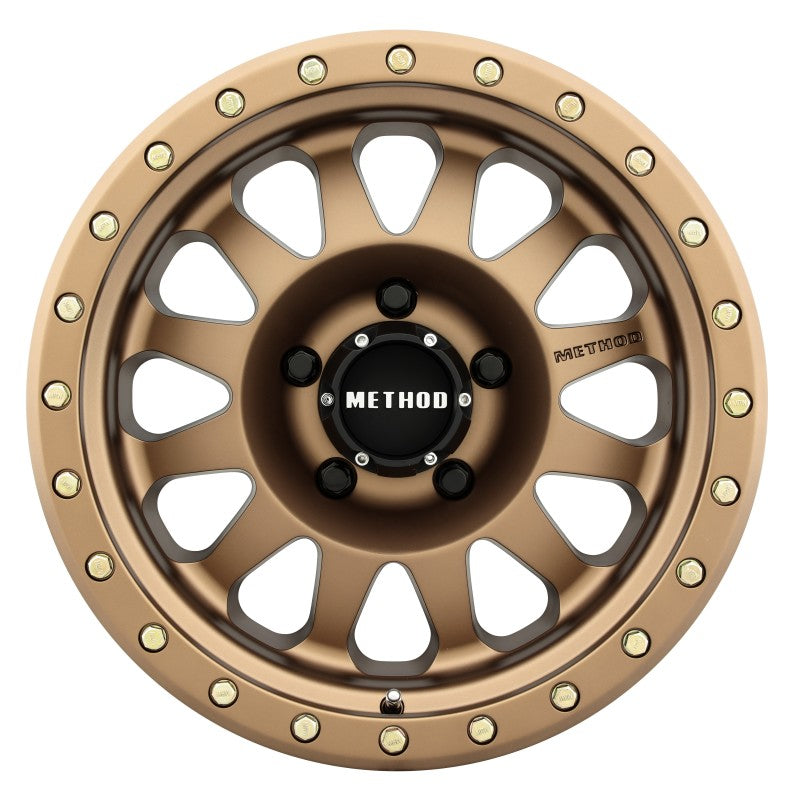 Method MR304 Double Standard 15x8 -24mm Offset 5x4.5 83mm CB Method Bronze Wheel Method MR304 Double Standard 15x8 -24mm Offset 5x4.5 83mm CB Method Bronze Wheel