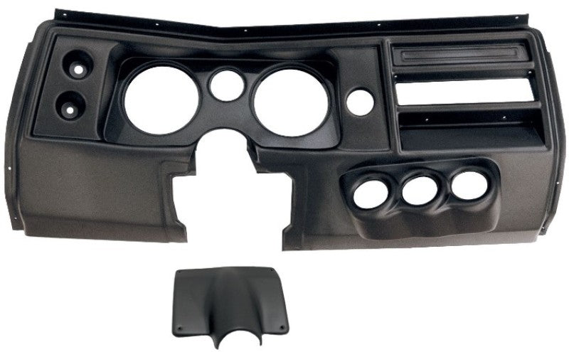 Autometer 1968 Chevrolet Chevelle No Vent Direct Fit Gauge Panel 5in x2 / 2-1/16in x4 Autometer 1968 Chevrolet Chevelle No Vent Direct Fit Gauge Panel 5in x2 / 2-1/16in x4