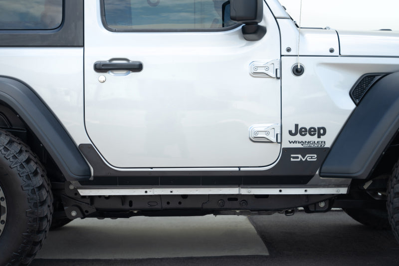 DV8 Offroad 18-23 Jeep Wrangler JL Rock Skins (2 Door Only) DV8 Offroad 18-23 Jeep Wrangler JL Rock Skins (2 Door Only)