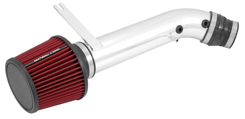 Spectre 92-00 Honda Civic L4-1.6L F/I Air Intake Kit - Polished w/Red Filter Spectre 92-00 Honda Civic L4-1.6L F/I Air Intake Kit - Polished w/Red Filter