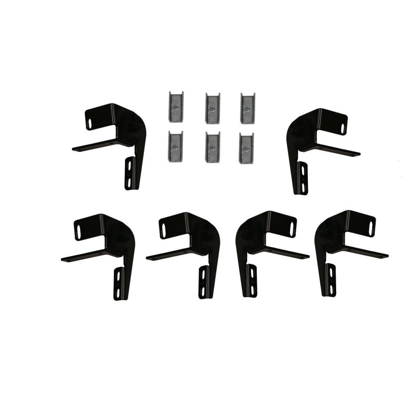Rampage 2007-2018 Jeep Wrangler(JK) Unlimited Bracket Kit Xtremeline/Patriot - Black Rampage 2007-2018 Jeep Wrangler(JK) Unlimited Bracket Kit Xtremeline/Patriot - Black