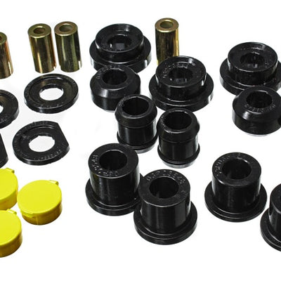 Energy Suspension 06-11 Honda Civic Black Rear Lower Trailing Arm and Lower Knuckle Bushing Set