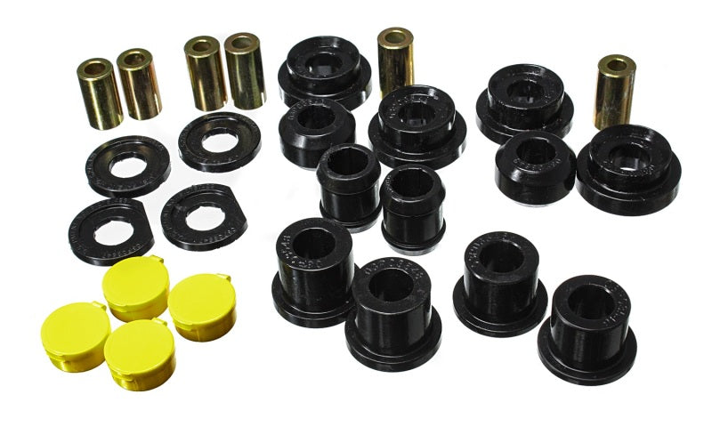 Energy Suspension 06-11 Honda Civic Black Rear Lower Trailing Arm and Lower Knuckle Bushing Set Energy Suspension 06-11 Honda Civic Black Rear Lower Trailing Arm and Lower Knuckle Bushing Set