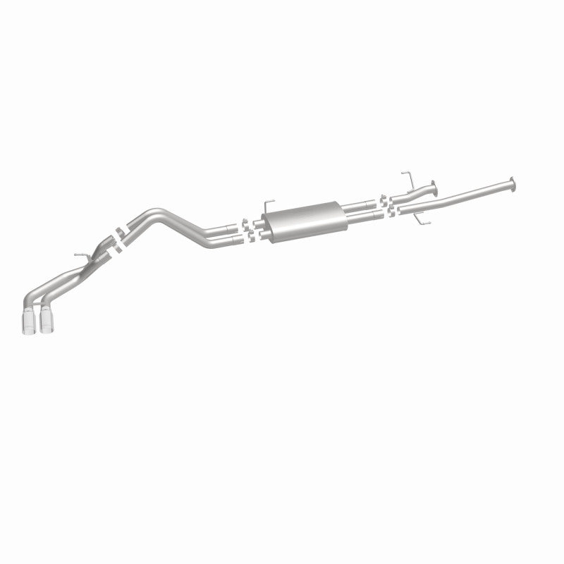 MagnaFlow 14 Toyota Tundra V8 4.6L/5.7L Stainless C/b Exhaust Dual same side pass. rear tire MagnaFlow 14 Toyota Tundra V8 4.6L/5.7L Stainless C/b Exhaust Dual same side pass. rear tire