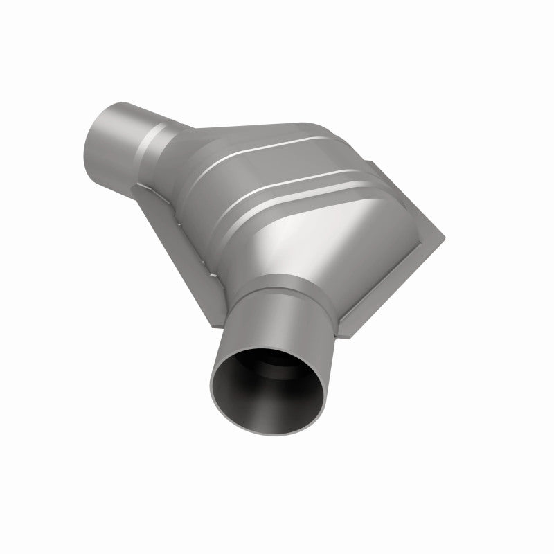 MagnaFlow Conv Universal 2.25 inch Angled O/O PC2 Front MagnaFlow Conv Universal 2.25 inch Angled O/O PC2 Front