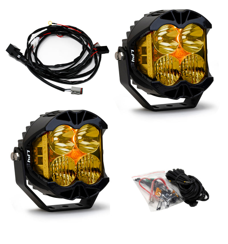Baja Designs LP4 Pro Driving/Combo LED - Amber (Pair) Baja Designs LP4 Pro Driving/Combo LED - Amber (Pair)