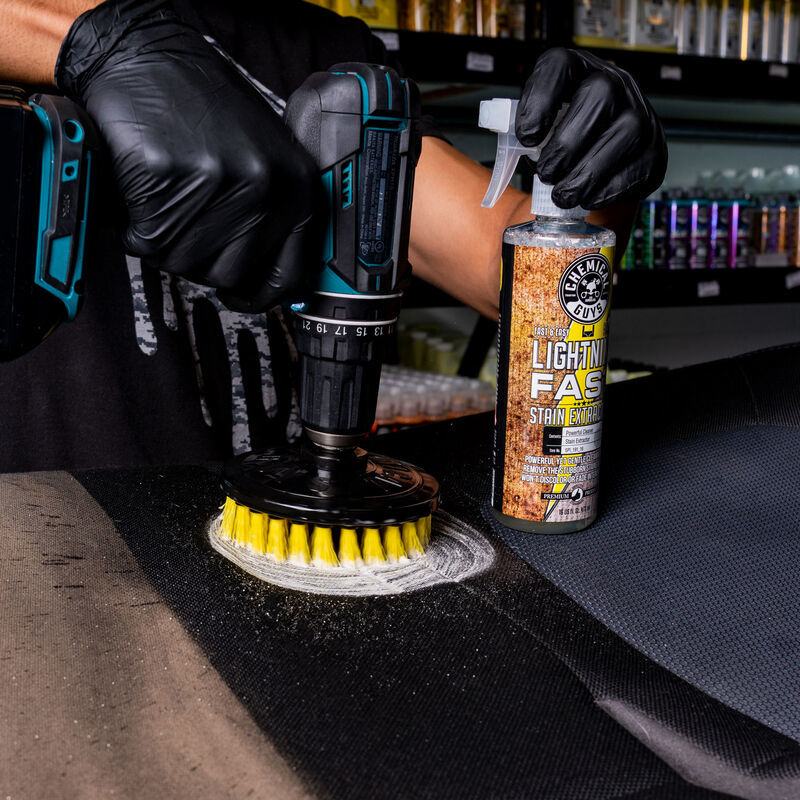 Chemical Guys Carpet Brush w/Drill Attachment - Medium Duty Chemical Guys Carpet Brush w/Drill Attachment - Medium Duty