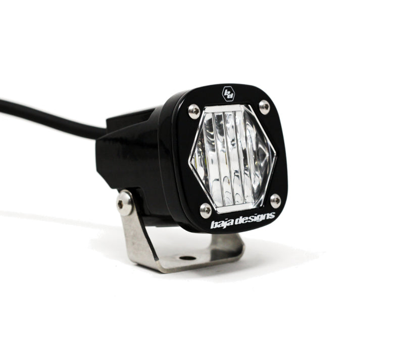 Baja Designs S1 Wide Cornering LED Light w/ Mounting Bracket Single Baja Designs S1 Wide Cornering LED Light w/ Mounting Bracket Single