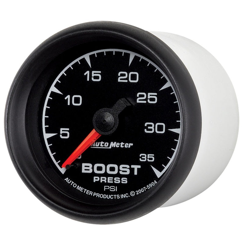 Autometer ES 52mm 35 PSI Mechanical Boost Gauge Autometer ES 52mm 35 PSI Mechanical Boost Gauge