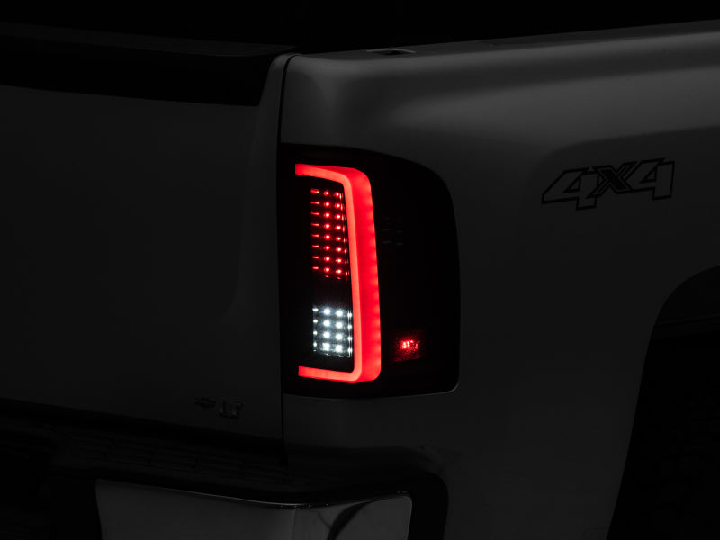 Raxiom 07-13 Chevy Silverado 1500 G2 LED Tail Lights- Black Housing (Clear Lens) Raxiom 07-13 Chevy Silverado 1500 G2 LED Tail Lights- Black Housing (Clear Lens)