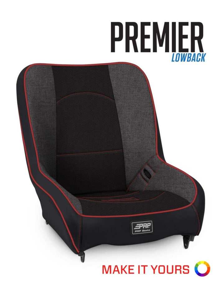 PRP Premier Low Back Suspension Seat - Rear PRP Premier Low Back Suspension Seat - Rear
