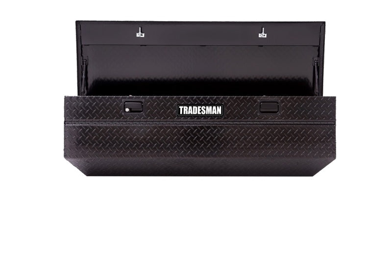 Tradesman Aluminum Flush Mount Truck Tool Box (56in.) - Black Tradesman Aluminum Flush Mount Truck Tool Box (56in.) - Black