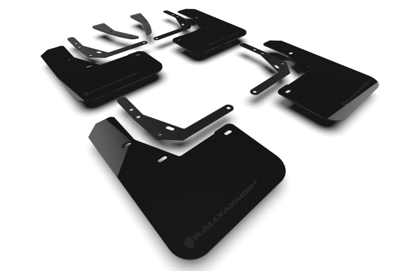 Rally Armor 24-25 Hyundai Kona/Kona EV Black UR Mud Flap w/Metallic Black Logo Rally Armor 24-25 Hyundai Kona/Kona EV Black UR Mud Flap w/Metallic Black Logo