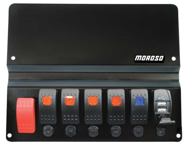 Moroso BMW E46 Dash Block Off Plate With Switches Moroso BMW E46 Dash Block Off Plate With Switches
