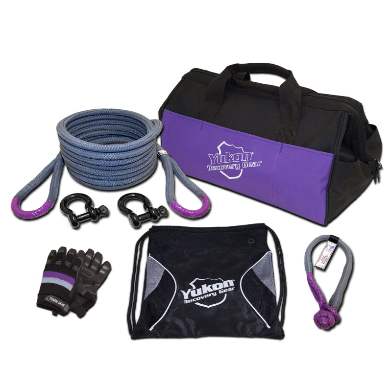 Yukon Recovery Gear Kit w/7/8in Kinetic Rope Yukon Recovery Gear Kit w/7/8in Kinetic Rope