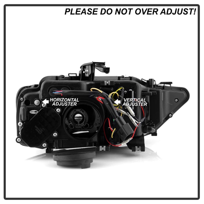 Spyder 13-16 Audi A4/S4 Halogen Model Only Projector Headlights - Black PRO-YD-AA413HALSI-BK Spyder 13-16 Audi A4/S4 Halogen Model Only Projector Headlights - Black PRO-YD-AA413HALSI-BK