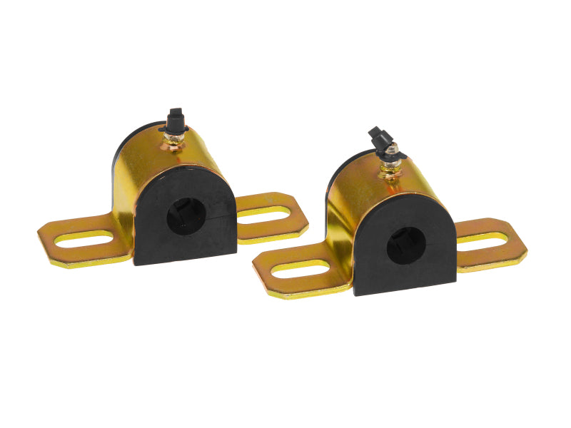 Prothane Universal Greasable Sway Bar Bushings - 17MM - Type A Bracket - Black Prothane Universal Greasable Sway Bar Bushings - 17MM - Type A Bracket - Black
