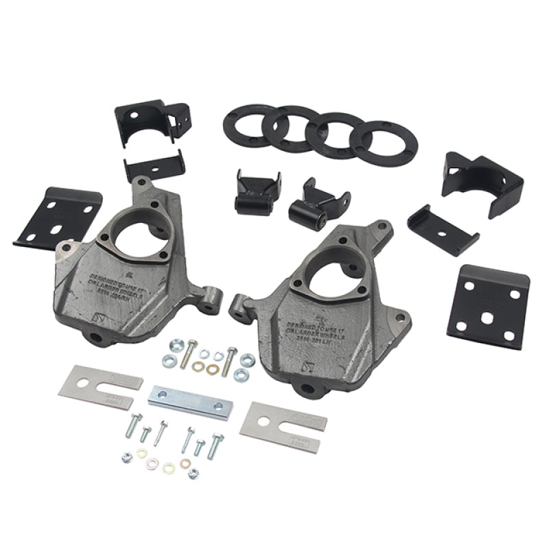 Belltech LOWERING KIT 16.5-17 Chevy Silverado Crew Cab 2WD 3-4F / 7R Belltech LOWERING KIT 16.5-17 Chevy Silverado Crew Cab 2WD 3-4F / 7R