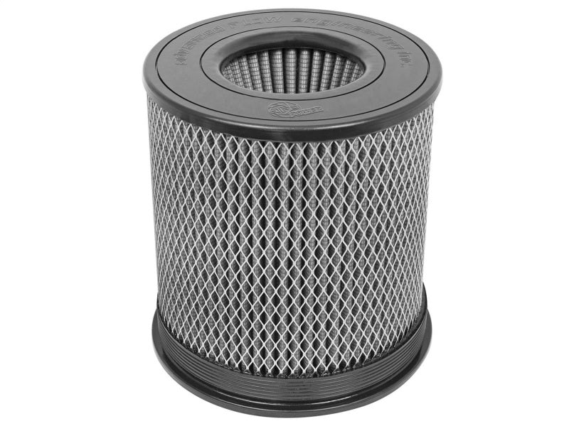 aFe MagnumFLOW Air Filter Pro DRY S 6in Flange x 8 1/8in Base/Top (INV) x 9in H aFe MagnumFLOW Air Filter Pro DRY S 6in Flange x 8 1/8in Base/Top (INV) x 9in H