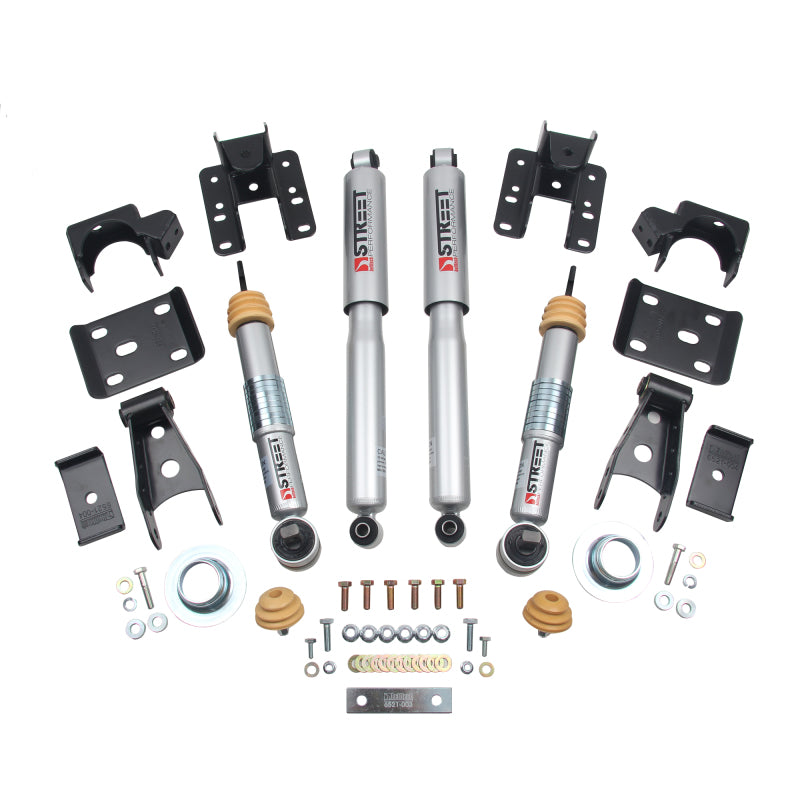 Belltech LOWERING KIT 16.5-17 Chevy Silverado All Cabs 4WD 2inF/2inR Belltech LOWERING KIT 16.5-17 Chevy Silverado All Cabs 4WD 2inF/2inR
