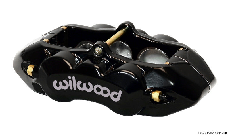 Wilwood Caliper-D8-6 R/H Front Black 1.88/1.38/1.25in Pistons 1.25in Disc Wilwood Caliper-D8-6 R/H Front Black 1.88/1.38/1.25in Pistons 1.25in Disc