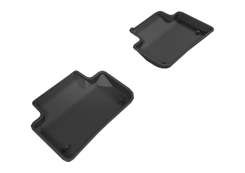 3D MAXpider 2018-2020 Audi Q5 Kagu 2nd Row Floormats - Black 3D MAXpider 2018-2020 Audi Q5 Kagu 2nd Row Floormats - Black