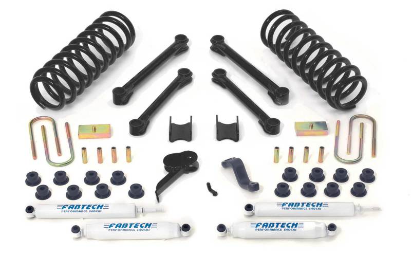 Fabtech 03-08 Dodge 2500/3500 4WD Diesel Only 4.5in Perf Sys w/Perf Shks Fabtech 03-08 Dodge 2500/3500 4WD Diesel Only 4.5in Perf Sys w/Perf Shks