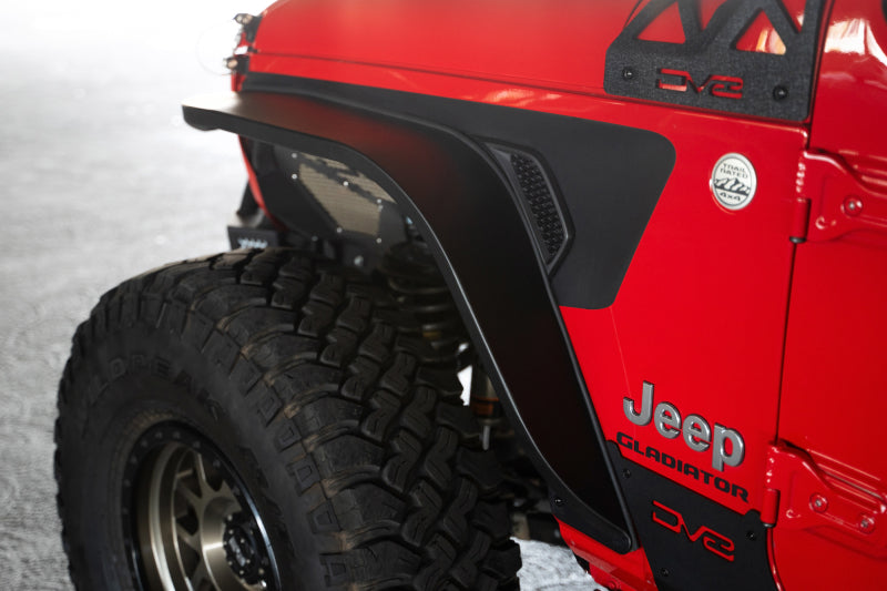 DV8 Offroad 20-23 Jeep Gladiator JT Slim Fender Flares DV8 Offroad 20-23 Jeep Gladiator JT Slim Fender Flares