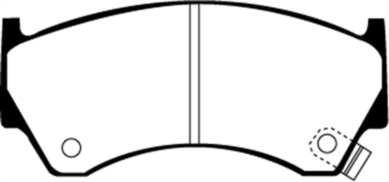 EBC 95-97 Nissan Sentra 1.6 Greenstuff Front Brake Pads EBC 95-97 Nissan Sentra 1.6 Greenstuff Front Brake Pads