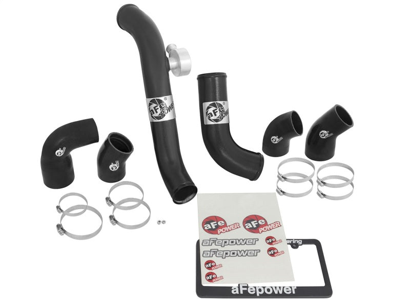 aFe BladeRunner Intercooler Tubes Black Hot/Cold Side for 15-16 Ford Mustang EcoBoost I4-2.3L (t) aFe BladeRunner Intercooler Tubes Black Hot/Cold Side for 15-16 Ford Mustang EcoBoost I4-2.3L (t)