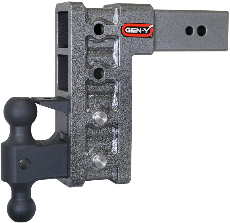 Gen-Y Mega Duty 3in Shank 9in Drop 3.5K TW 32K Hitch w/GH-0161 Dual-Ball/GH-0162 Pintle Lock Gen-Y Mega Duty 3in Shank 9in Drop 3.5K TW 32K Hitch w/GH-0161 Dual-Ball/GH-0162 Pintle Lock