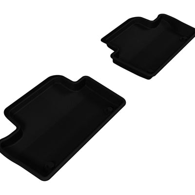 3D MAXpider 2010-2017 Volvo XC60 Kagu 2nd Row Floormats - Black