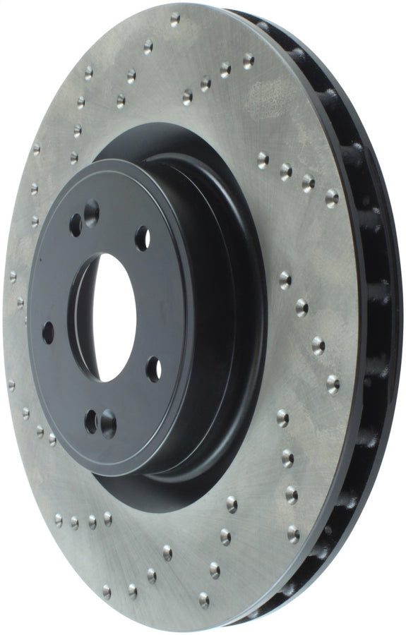 StopTech Power Slot 10-13 Hyundai Genesis Coupe Track & R-Spec Front Right Drilled Rotor StopTech Power Slot 10-13 Hyundai Genesis Coupe Track & R-Spec Front Right Drilled Rotor