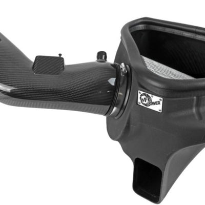 aFe Track Series Carbon Fiber Intake w/Pro DRY S Filter BMW M2 (F87) 16-18 L6-3.0L (t) N55