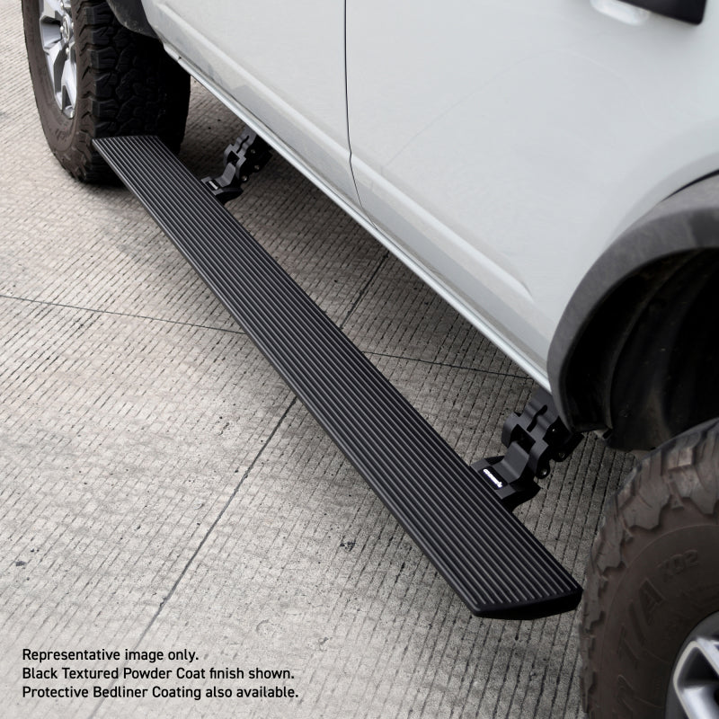 RealTruck 15-19 Chevy Silverado 2500HD DC 4dr VoltStep Electric Running Board Kit - Bedliner Coat RealTruck 15-19 Chevy Silverado 2500HD DC 4dr VoltStep Electric Running Board Kit - Bedliner Coat