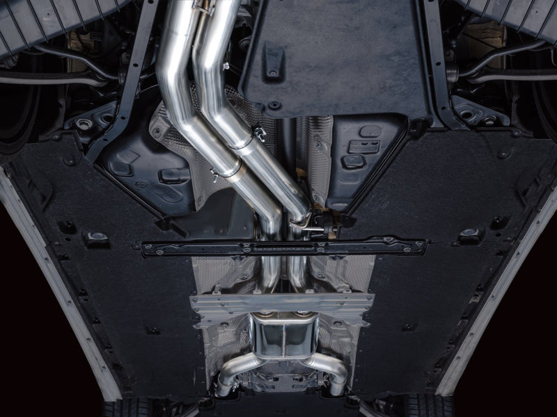 AWE Tuning 19-23 Audi C8 S6/S7 2.9T V6 AWD Track Edition Exhaust - Chrome Silver Tips AWE Tuning 19-23 Audi C8 S6/S7 2.9T V6 AWD Track Edition Exhaust - Chrome Silver Tips