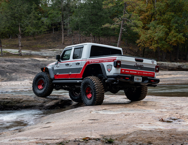 Bushwacker 2020 Jeep Gladiator Launch Edition Flat Style Flares 4pc - Black Bushwacker 2020 Jeep Gladiator Launch Edition Flat Style Flares 4pc - Black