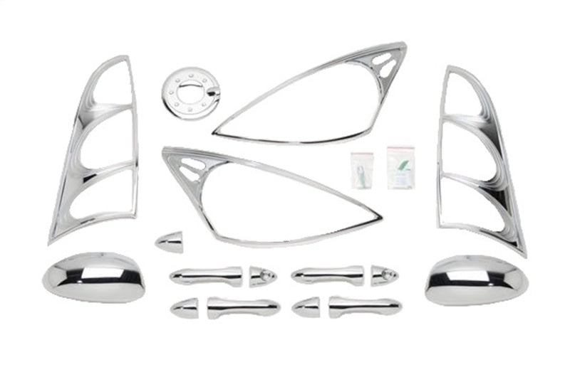 Putco 00-04 Ford Focus (4 Door) DH/MC/TL/HL/FTC Chrome Trim Accessory Kits Putco 00-04 Ford Focus (4 Door) DH/MC/TL/HL/FTC Chrome Trim Accessory Kits