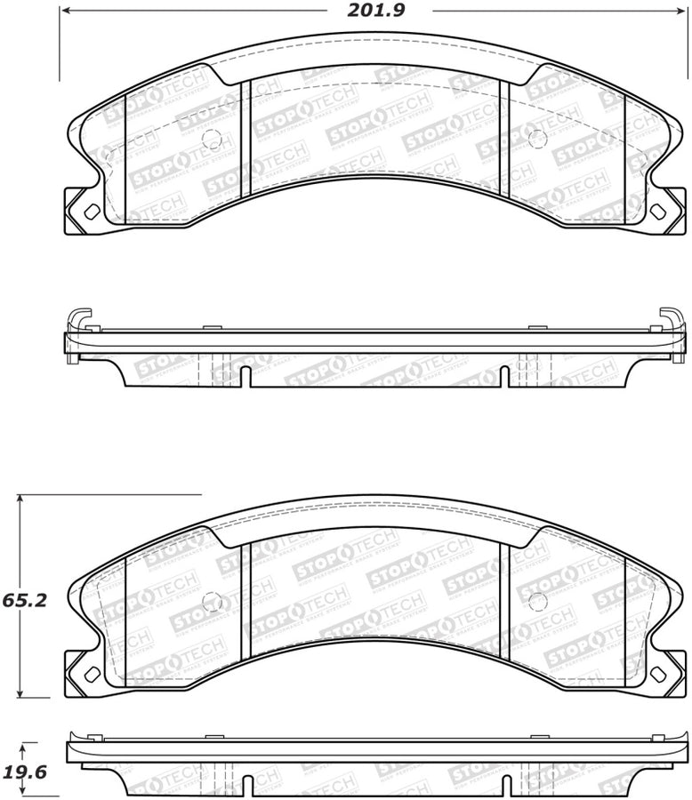 StopTech Street Brake Pads - Front StopTech Street Brake Pads - Front