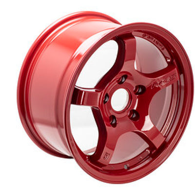 Gram Lights 57CR 15x8.0 +35 4x114.3 Milano Red Wheel