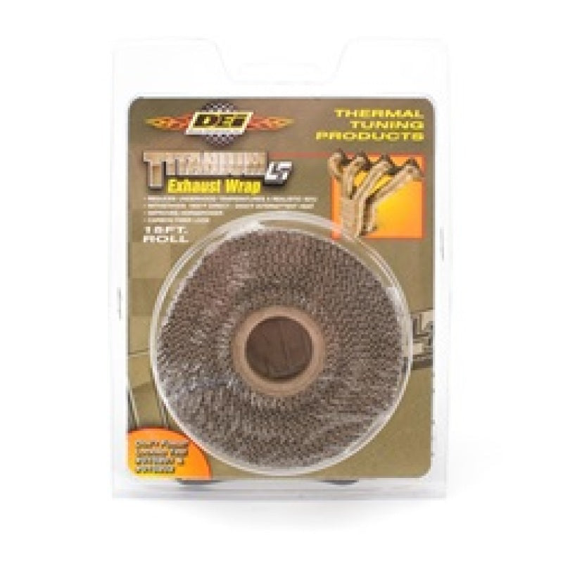DEI Exhaust Wrap 1in x 15ft - Titanium DEI Exhaust Wrap 1in x 15ft - Titanium